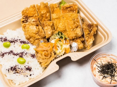 鶏の唐揚げ明太マヨネーズ弁当　850円（税込）