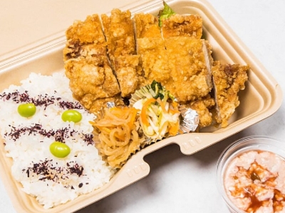 鶏の唐揚げサルサマヨネーズ弁当　850円（税込）