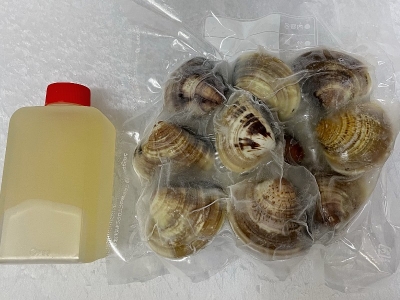 ハマグリしゃぶ 単品（野菜なし・出汁付）1,320円（税込）