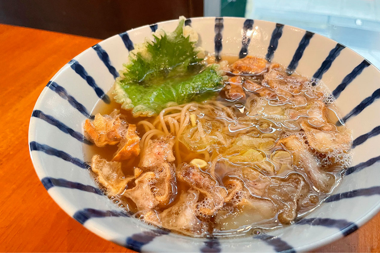 うどん・しのぶ庵 梅田店｜とりカル街のお肉まつり2024 in 阪急東通商店街